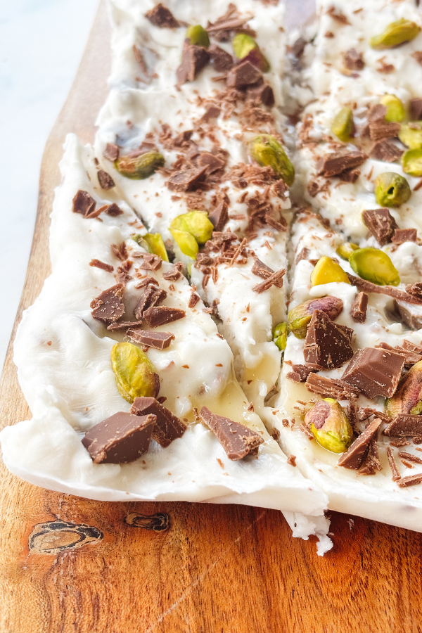 coconut yoghurt bark
