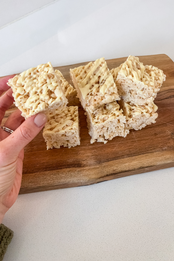 homemade snacks recipe using rice krispies