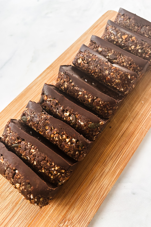 fudgy no bake homemade protein bars