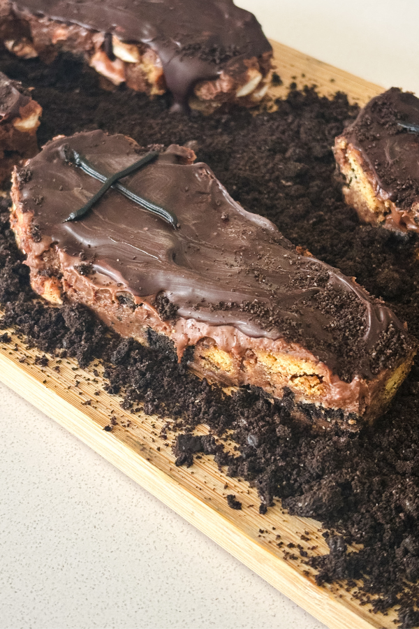 no bake rocky road