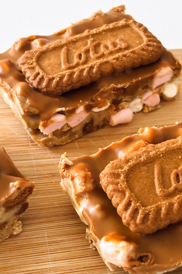 biscoff rocky road