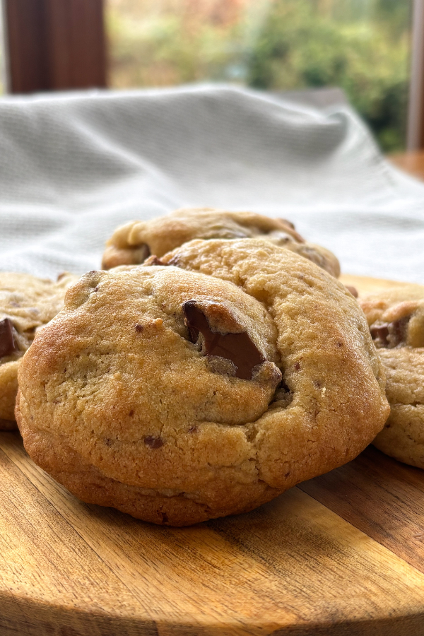soft and chewy chocolate chip cookies