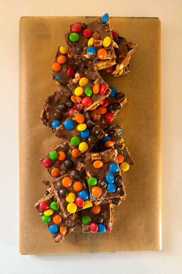 m&m rocky road recipe