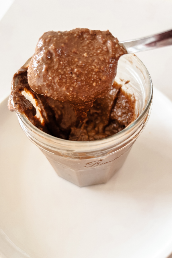 homemade chocolate hazelnut spread