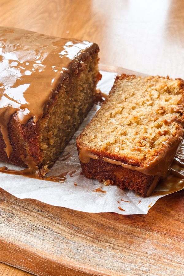 biscoff banana bread
