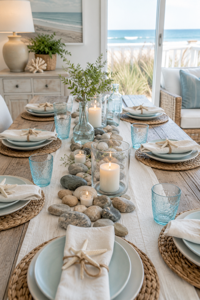 coastal tablesetting