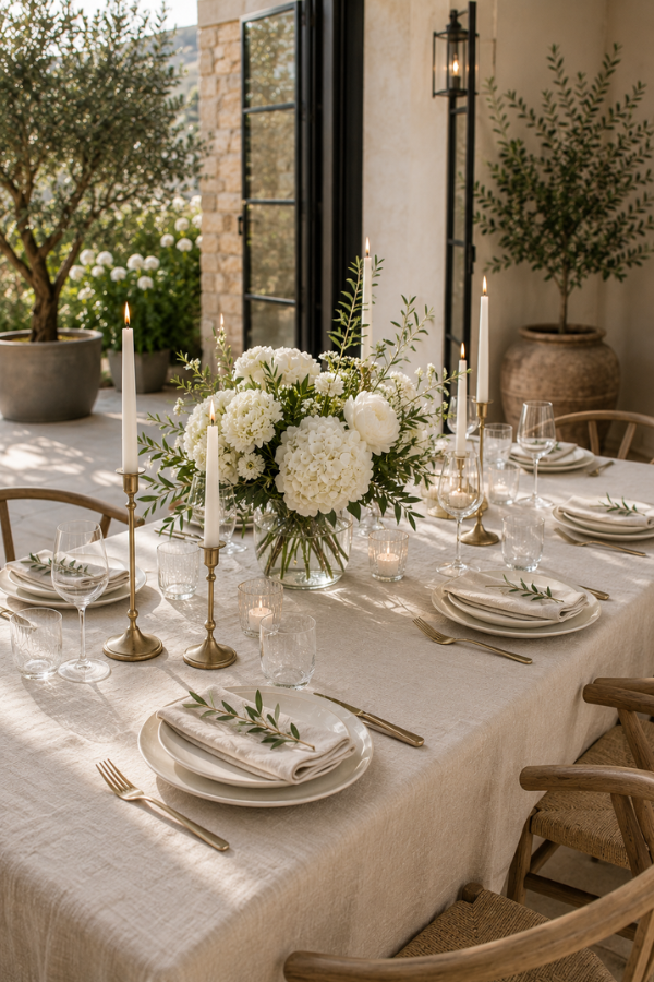 simple table setting ideas
